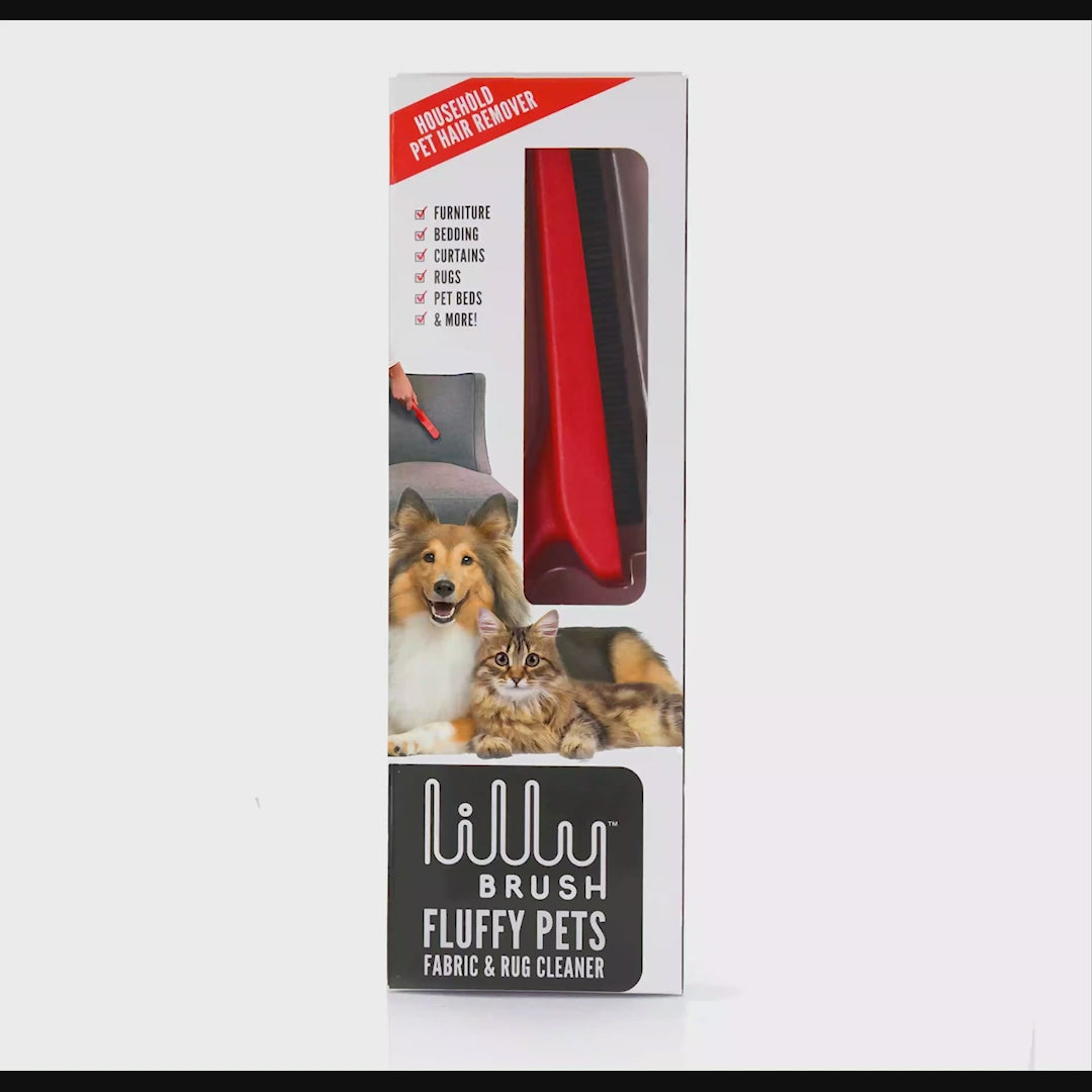 Lilly Brush Pro Pet Hair Tool Kit (for Dog Hair and Cat Hair Embedded in  Cars, Carpets, Cat Trees, and Fabrics)